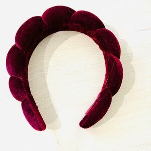 FASHION ACCESSORIES Velour Bubble Magenta/Dark Fuchsia Headband